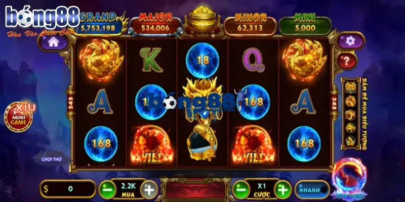 Nổ hũ BONG88 – Tham gia giải trí dễ trúng Jackpot tiền tỷ Sảnh Nổ hũ PG với nhiều game mới