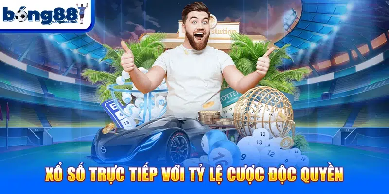 Bong88 Xổ số trực tiếp với tỷ lệ cược độc quyền